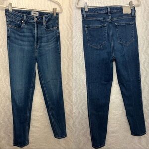 Paige Gemma Jeans Size 30 Denim Skinny Medium Wash High Rise